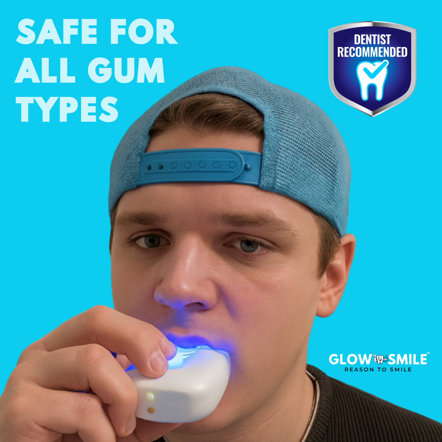 360° GlowPro® Ultrasonic Toothbrush - The “No Scrubbing” Morning Hack