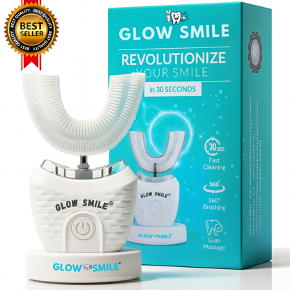 360° GlowPro® Ultrasonic Toothbrush - The “No Scrubbing” Morning Hack